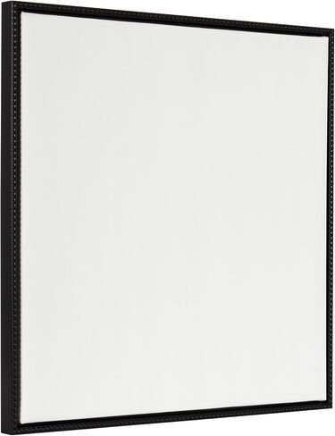 Kate and Laurel Sylvie Blank Framed Canvas Wall Art; 30x30 Black Beaded; Vintage Modern Empty Canvas for Paint-Your-Own Art; Ready to Paint Premium Canvas Already Framed in Saudi Arabia