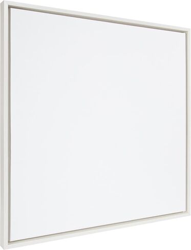 Kate and Laurel Sylvie Blank Framed Canvas Wall Art; 30x30 Black Beaded; Vintage Modern Empty Canvas for Paint-Your-Own Art; Ready to Paint Premium Canvas Already Framed in Saudi Arabia