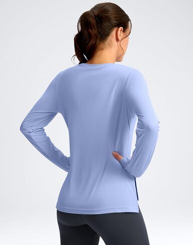 Usothfeel Women's Sun Shirts Upf 50+ Long Sleeve UV Protection Protection Tops Lightweight Dry SPF قميص في الهواء الطلق in Saudi Arabia