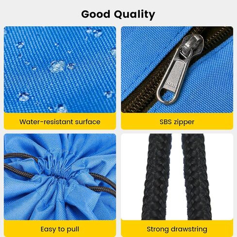 Vorspack Drawstring Backpack Water Resistant String Bag Sports Sackpack Gym Sack with Side Pocket for Men Women in Kuwait