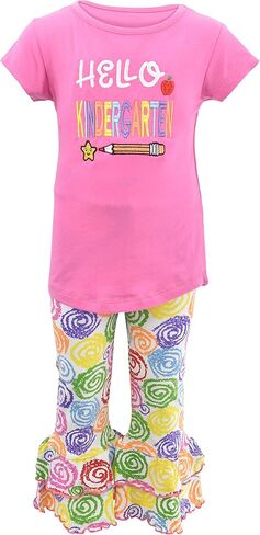 Unique Baby Girls Hello Class Back to School Outfit in Saudi Arabia