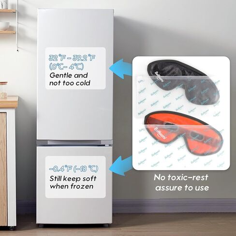 قناع العين التبريد ، قناع عين هلام مع ثقوب ، قناع جليدي قابل لإعادة الاستخدام ، حزمة جليد للعيون البارد ، راحة مريحة ، لا تجميد ، ضغط العين البارد للمنزل ، المكتب ، الاسترخاء ، المرطبات الصباحية ، الأرجواني in Kuwait