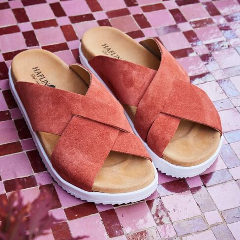HAFLINGER Como Slides Taupe EU 39 US 8 in Saudi Arabia