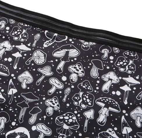 Morvia 3pcs Women Gothic Halloween Skulls Print Contrast Binding Boyshorts Underwear Elastic Waist Intimates Panties in Saudi Arabia