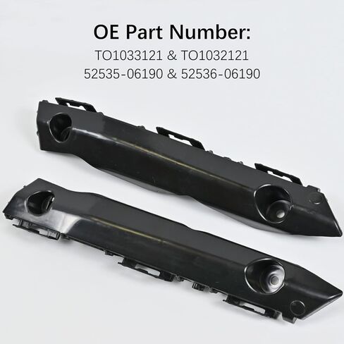 Front Bumper Bracket fit for Toyota Camry 2015 2016 2017, Left & Right Driver Passenger Side Replace TO1033121 TO1032121 52535-06190 52536-06190 in Saudi Arabia