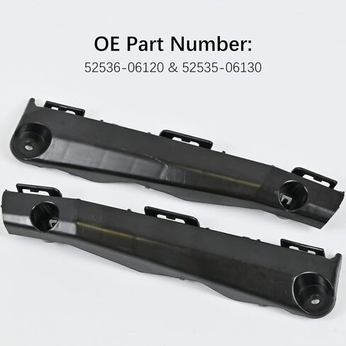 Front Bumper Bracket fit for Toyota Camry 2015 2016 2017, Left & Right Driver Passenger Side Replace TO1033121 TO1032121 52535-06190 52536-06190 in Saudi Arabia