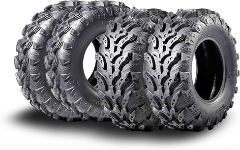 McKinley UTV ATV TIRES 25x8-12 و 25x10-12 6 ply مجموعة Super Mud جميع التضاريس x611 in Kuwait