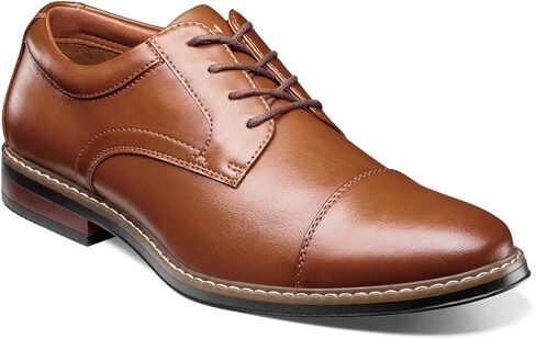 Nunn Bush Men's Carmelo Cap Toe Oxford Classic Modern Formal Lace Up Dress Casual Shoes in Saudi Arabia