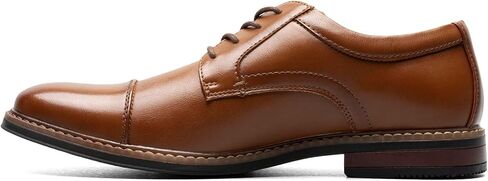 Nunn Bush Men's Carmelo Cap Toe Oxford Classic Modern Formal Lace Up Dress Casual Shoes in Saudi Arabia