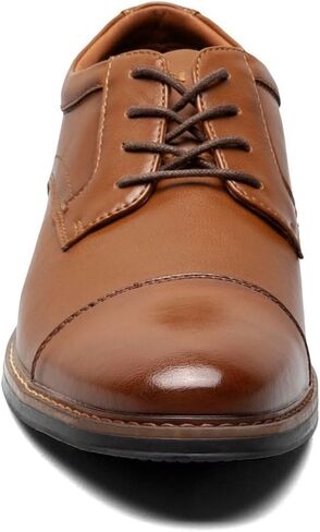 Nunn Bush Men's Carmelo Cap Toe Oxford Classic Modern Formal Lace Up Dress Casual Shoes in Saudi Arabia
