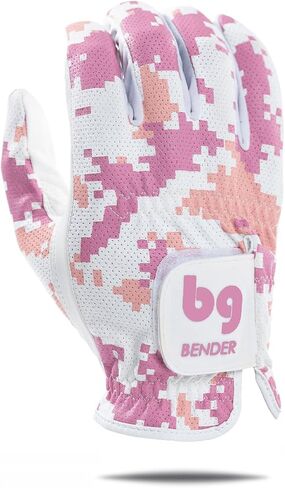 BG Bender Golf Glove | Wear On Left | (Gray Digital, Mens Small) in Kuwait