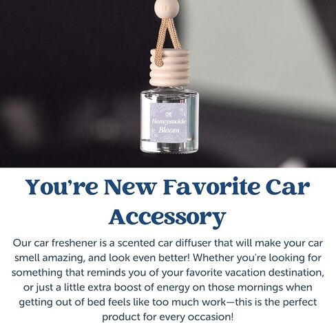 CE Craft Hanging Car Air Freshener – Fragrance Oil Diffuser with Essential Oils – Long-Lasting Aromatherapy Scents for Automobiles – 4 Pack, Masculine in Kuwait