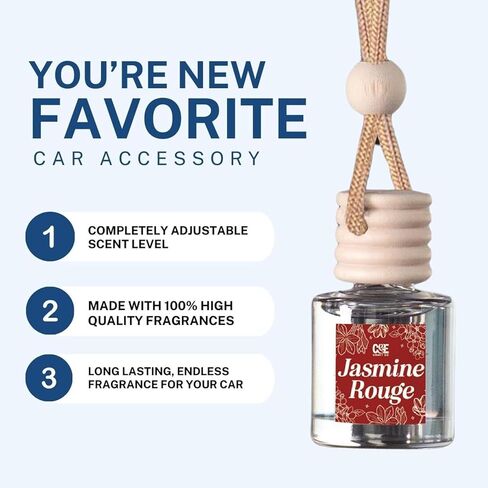 CE Craft Hanging Car Air Freshener – Fragrance Oil Diffuser with Essential Oils – Long-Lasting Aromatherapy Scents for Automobiles – 4 Pack, Masculine in Kuwait