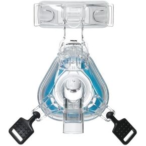 Large Cushion with Headgear Strap-Frame for Respironics ComfortGel Blue Mask