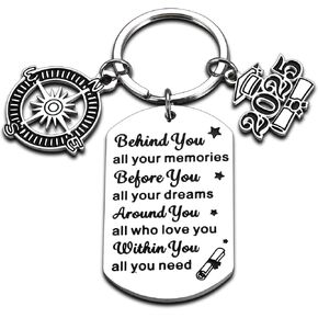 VANLOVEMAC 2025 Graduation Gifts for Him Her 8th 5th Grade Graduation Gifts for Boys Girls High School Middle School College Graduation Gift Bulk Keychain Souvenir for Senior Students Nurse