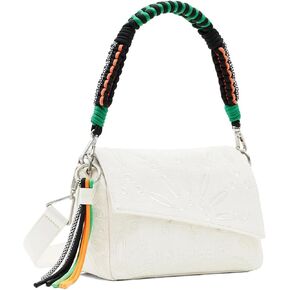 Desigual Accessories Fabric Hand Bag, White
