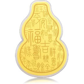 Sang Sang Sang 999.9 24K Gold Gold Incot الصينية الهدايا الجديدة 92036D