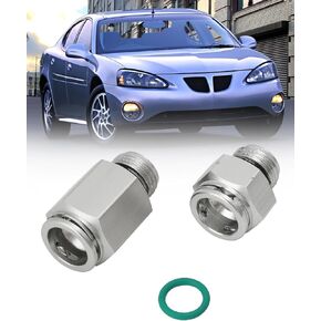 Alpha Rider Transmission Cooler Line Fittings Connector for Chevy Impala Uplander 2004-2011, Monte Carlo 2004-2007, Venture 2004-2005, Malibu 2006-2007