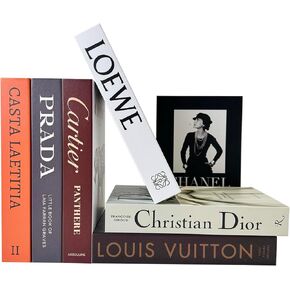 Decorative Books for Home Decor – 7-Piece Faux Book Set with Stylish Design and Premium Texture for Coffee Table, Bookshelf, TV Stand, and Photography Prop