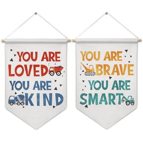 لافتات Artisaeura Inspirational Wall Canvas ، تأكيد النقل معلقًا ، عروض راية العروض ، ونقلت إيجابية تحفيزية للديكورات للأطفال in Kuwait