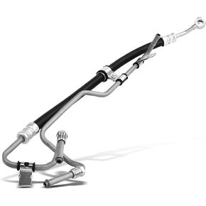A-Premium Power Steering Pressure and Return Hose Line Assembly Compatible with Toyota Highlander 2001 2002 2003 L4 2.4L Without Oil Cooler