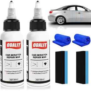 2Pcs Odalit Ultimate Paint Restorer, 2025 New Odalit Car Scratch Repair Wax, Car Paint Scratch Repair, Car Scratch Remover Car Scratches Repairing and Polishing Scratch Repair for All Vehicles