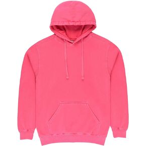 10oz Heavy Weight Pigment-Dyed Pullover Fleece Hoodie Relaxed Roomy Fit Cotton Blend Unisex Blanks Style 417