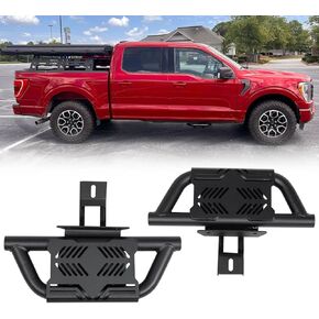2X EZ Side Steps Fit for 2015-2025 Ford F-150 F150 & 2017-2025 Ford F250 F350 Front Door Running Boards SuperCrew Cab, Super Cab, Regular Cab, Crew Cab