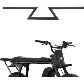 Motorcycle Handlebars 7/8" 22mm Lightning Handle Bar Cafe Racer Style for Mini Bike MX650 SX500 MX500 CT200U-EX Super 73 S1 S2 Y1 RX Electric Dirt Bike,Personalized Handlebar