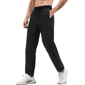 Men's Sweatpants, TriProof Stretch Track Pants Men with Zipper Pocket Drawstring Joggers for Men Lightweight Pants
