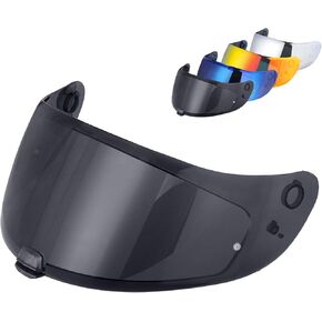 C70 Helmet Shield Replacement, C70 Visor Shield Compatible with C70/ HJ20M/ FG-17/ FG-ST/IS-17 Visor Accessories (Black)
