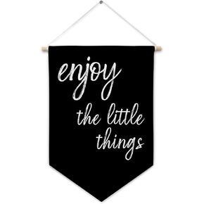 ArtisaEura Inspirational Wall Canvas Banners, In Case No One Told You Today Motivational Hanging Display Pennant Banner Flags, Positive Quotes Wall Decor for Home Bedroom Office Classroom