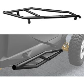 Nerf Bars Rock Sliders for 2024 Can-Am Maverick R, Combined Side Bumper Brush Guard Side Steps Nerf Bars Tree Kickers for Can Am Maverick R X RS 2024 2025 Accessories, Replace #715007170