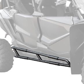 Nerf Bars for Honda Talon 1000X-4 20-25, Steel Pipe Side Steps Rock Sliders Tree Kickers Low Profile Side Bumper Protection for Honda Talon 1000X XS XR 2020+ Accessories, 4 seaters
