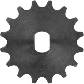 EVTSCAN 16T Chain Sprocket Gear, 420 Model Electric Scooter Motor Engine Sprocket Metal Chain Wheel for 0.47x0.67inch / 12X17mm
