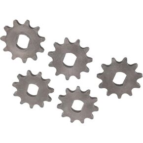 SUNGOOYUE 5pcs 420 Engine Sprocket, Steel Inner Diameter 12x17mm Motor Chain Wheel for MY1020 High Speed Motor