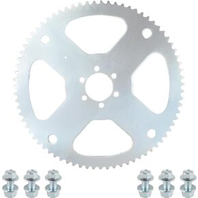 Rear Chain Sprocket 35 Chain 75 Tooth Aftermarket Parts Fit for CT100U CC100X Baja Doodle Bug DB30 Motovox Mbx10 MBX11 Monster Moto MM-B80 Predator 79cc 100cc Go Kart.