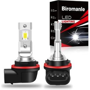 Compatible with 2020 2021 2022 2023 2024 Honda ATV TRX520 Hi/Lo Beam.HR3 Fog Light bulbs,18000LM 6000k white light,34901-HR3-A21 Fog Light bulbs,Plug and Play(Pack of 2)
