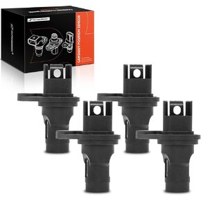 A-Premium Intake & Exhaust 4-PC Engine Camshaft Position Sensor Compatible with BMW X5, 550i, 550i 650i 750Li xDrive, 750i, 750i xDrive, 750Li, 760Li, X6, 650i