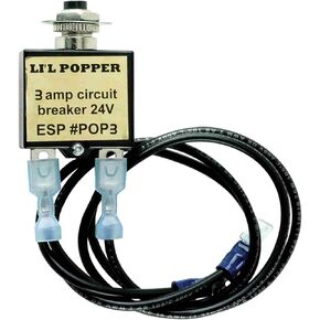 POP3 3 AMP Control Circuit Breaker UL Rated 125/250 Vac Replacement Li'l Popper G33-039