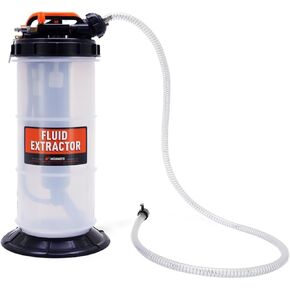 Mishimoto Fluid Extractor Pump, 9.5L Manual and Pneumatic with Automatic Shut Off, Universal Fit