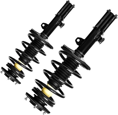 2pcs Front Strut Spring Shock Absorber for Grand Cherokee 1999-2004, Complete Suspension 37161, Struts w/Coil Spring Shock Assembly in Kuwait