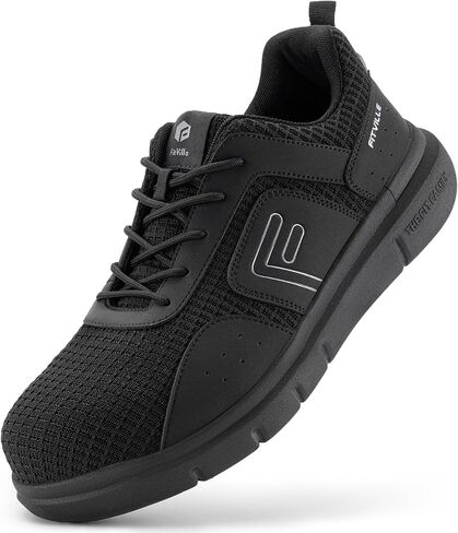 FitVille Exitra Wide Steel Toe Shoes for Men Puncture Proof Composite Toe Safety Work Shoes with Arch Support in Saudi Arabia