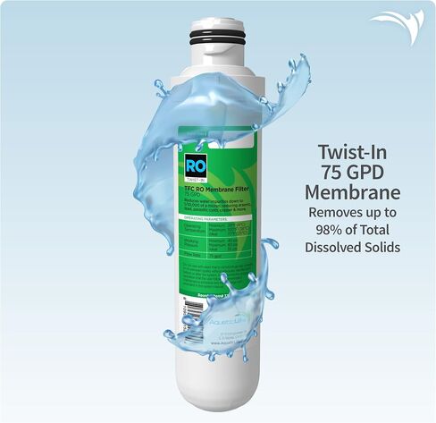Aquatic Life Twist-In Sediment Filter, Carbon Block Filter and Deionization Filter Replacement Cartridges for RO/DI Reverse Osmosis Water Filtration System, Value Pack in Saudi Arabia
