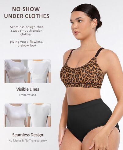 FeelinGirl Seamless Bras Wireless Bralettes for Women, No Wire Unlined Comfort Buttery Soft for Sleep Everyday Bras in Saudi Arabia