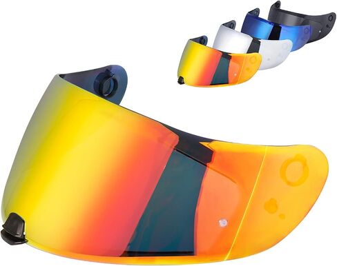 C70 Helmet Shield Replacement, C70 Visor Shield Compatible with C70/ HJ20M/ FG-17/ FG-ST/IS-17 Visor Accessories (Black) in Saudi Arabia