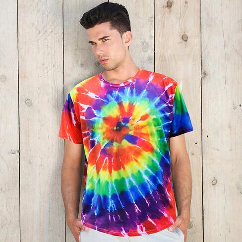 70s Hippie T-Shirt Costumes for Men Women Disco Outfit, 60s Party Costume, Halloween Retro T-Shirt Theme Party in Saudi Arabia