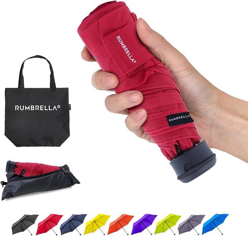 RUMBRELLA UV Travel Umbrella with Shopping Bag Mini Umbrella Fast Dry and Ultra Lightweight in Kuwait