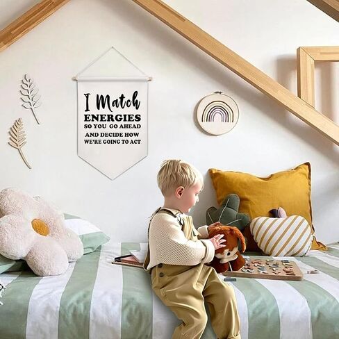 ArtisaEura Inspirational Wall Canvas Banners, In Case No One Told You Today Motivational Hanging Display Pennant Banner Flags, Positive Quotes Wall Decor for Home Bedroom Office Classroom in Saudi Arabia