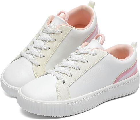 HOMEHOT Girls Sneaker Slip on Shoes for Girls White (Toddler/Little Kid/Big Kid) in Saudi Arabia